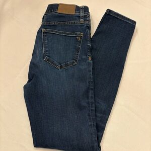 Madewell Dark Blue Skinny Jeans